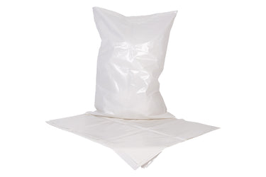 Cofan – Saco de Polietileno Blanco Impermeable | Galga 300 | 75 Micras | 55 x 75 cm